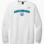 Advanced Learning Academy Alligators Nike Men's Club Fleece Crew Front Thumbnail