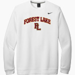 Forest Lake Rangers Nike Men's Club Fleece Crew Front Thumbnail