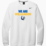 WILLIAMSON HIGH SCHOOL WARRIORS Nike Men's Club Fleece Crew Front Thumbnail