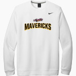 MAVERICKS WATER POLO <span class="pdp-name-mascot">NORTH TEXAS MAVERICKS WATER POLO CLUB</span> Nike Men's Club Fleece Crew Front Thumbnail