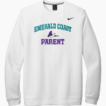 Emerald Coast Stingrays <span class="pdp-name-mascot">Emerald Coast Stingrays</span> Nike Men's Club Fleece Crew Front Thumbnail