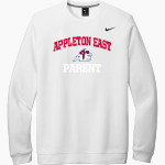 APPLETON EAST PATRIOTS Nike Men's Club Fleece Crew Front Thumbnail