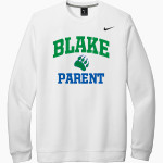 The Blake School BEARS ONLINE STORE Nike Men's Club Fleece Crew Front Thumbnail