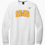 Scottsburg SMS <span class="pdp-name-mascot">Scottsburg SMS</span> Nike Men's Club Fleece Crew Front Thumbnail