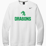 St. Mary's Dragons <span class="pdp-name-mascot">St. Mary's Dragons</span> Nike Men's Club Fleece Crew Front Thumbnail