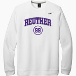 KENOSHA REUTHER HIGH SCHOOL BULLDOGS <span class="pdp-name-mascot">KENOSHA REUTHER BULLDOGS</span> Nike Men's Club Fleece Crew Front Thumbnail