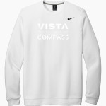 Vista Real Estate Vista Real Estate Nike Men's Club Fleece Crew Front Thumbnail