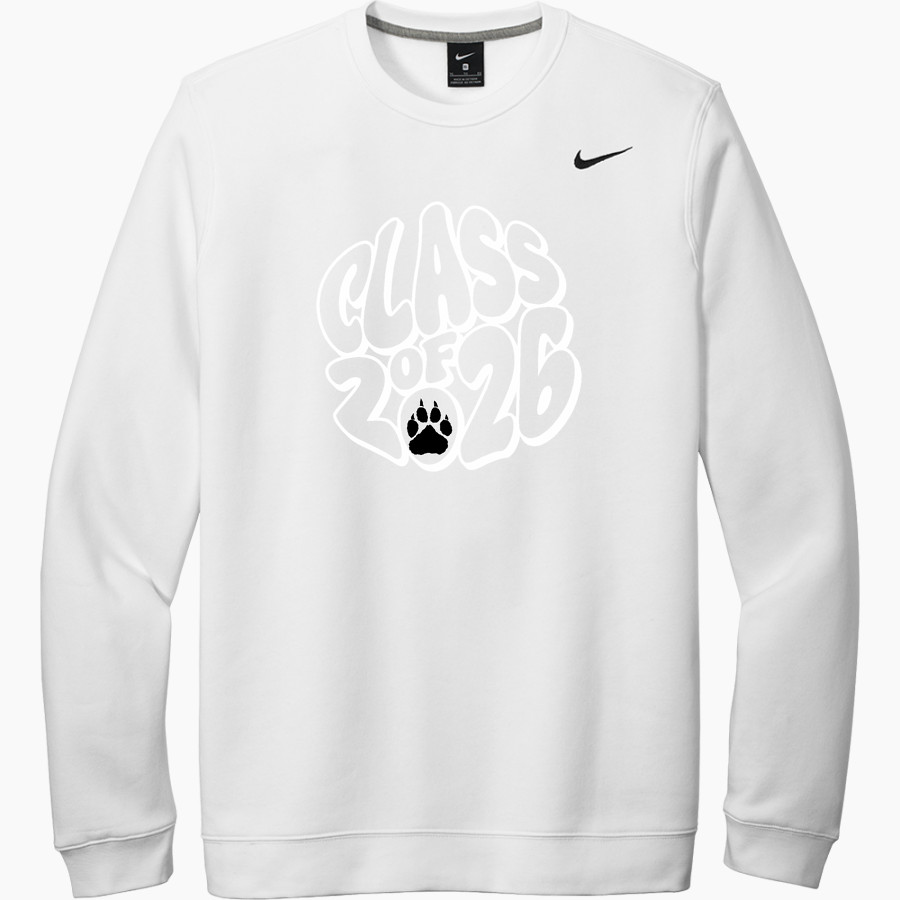 THE DERRYFIELD SCHOOL COUGARS Nike Men's Club Fleece Crew