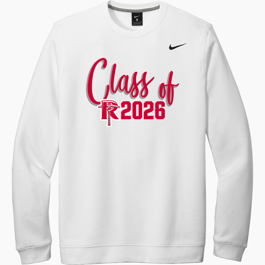 Red Top Miners Nike Men's Club Fleece Crew