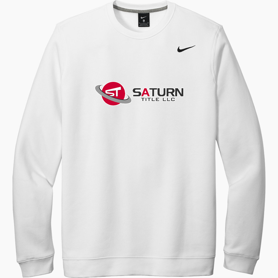 Saturn Title LLC Saturn Title <span class="pdp-name-mascot">Saturn Title LLC</span> Nike Men's Club Fleece Crew