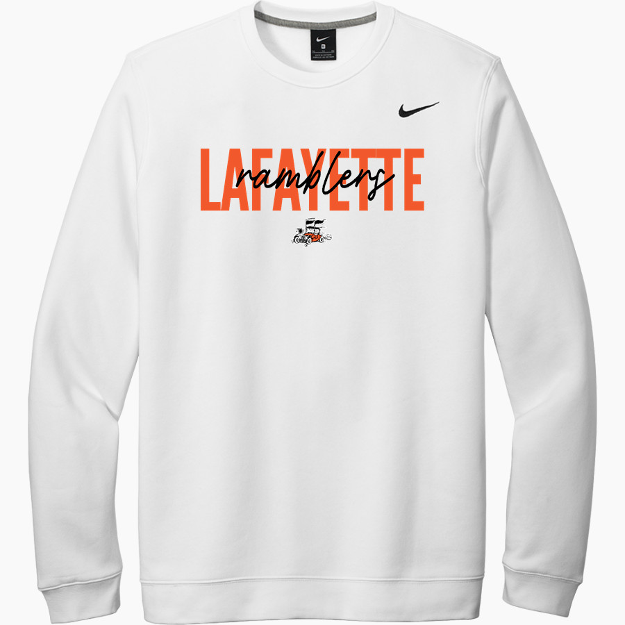 Lafayette Ramblers Nike Men's Club Fleece Crew