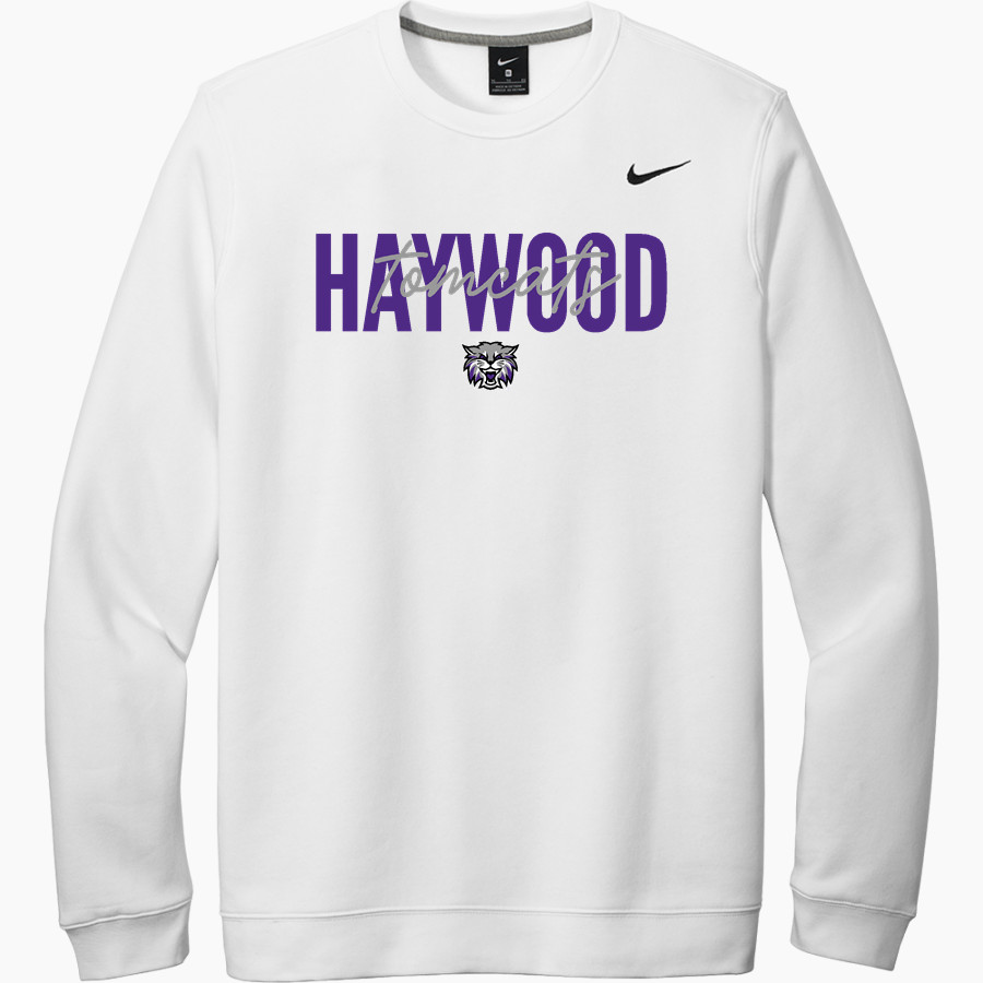 HAYWOOD TOMCATS ONLINE STORE <span class="pdp-name-mascot">HAYWOOD TOMCATS</span> Nike Men's Club Fleece Crew