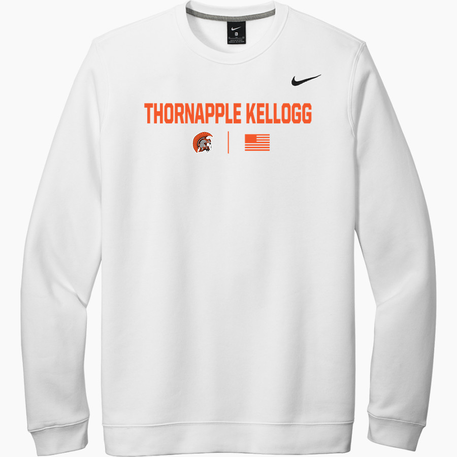 THORNAPPLE KELLOGG HIGH SCHOOL TROJANS Nike Men's Club Fleece Crew
