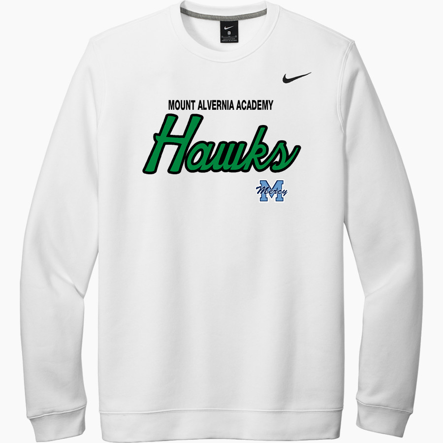 Mount Alvernia Academy Hawks Nike Men's Club Fleece Crew