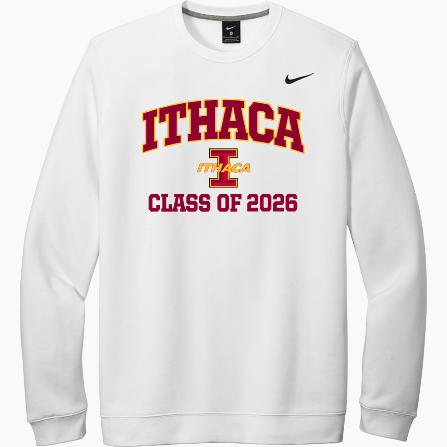 ITHACA HIGH SCHOOL LITTLE RED <span class="pdp-name-mascot">ITHACA LITTLE RED</span> Nike Men's Club Fleece Crew