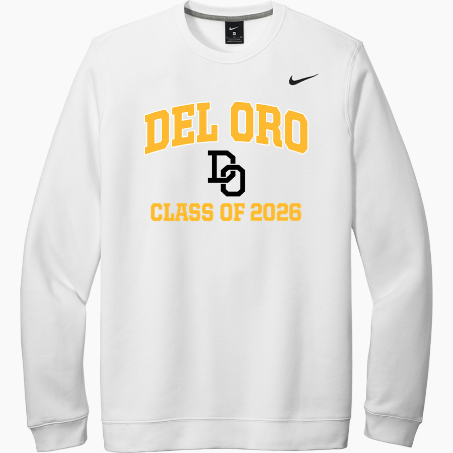 Del Oro Golden Eagles <span class="pdp-name-mascot">Del Oro High School</span> Nike Men's Club Fleece Crew
