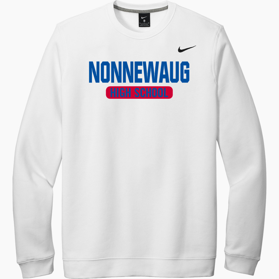 Nonnewaug Chiefs Nike Men's Club Fleece Crew