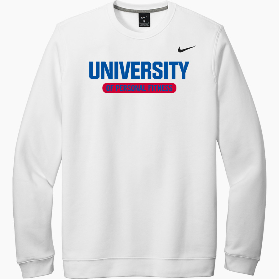 University of Personal Fitness University of Personal Fitness <span class="pdp-name-mascot">University of Personal Fitness</span> Nike Men's Club Fleece Crew
