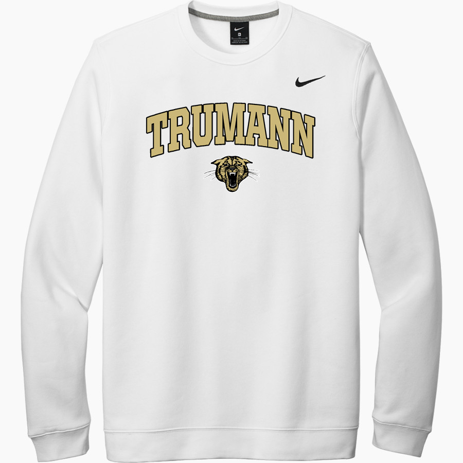 Trumann Wildcats Nike Men's Club Fleece Crew