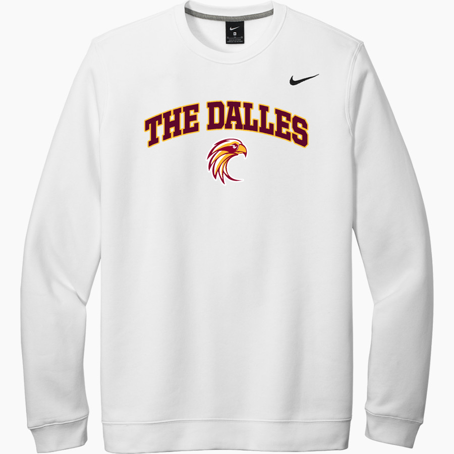 THE DALLES HIGH SCHOOL RIVERHAWKS Nike Men's Club Fleece Crew