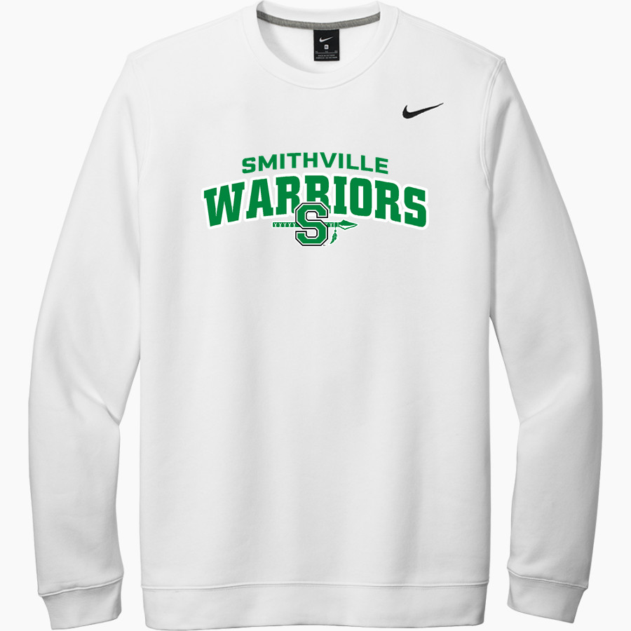 SMITHVILLE R-2 HIGH SCHOOL WARRIORS <span class="pdp-name-mascot">SMITHVILLE WARRIORS</span> Nike Men's Club Fleece Crew