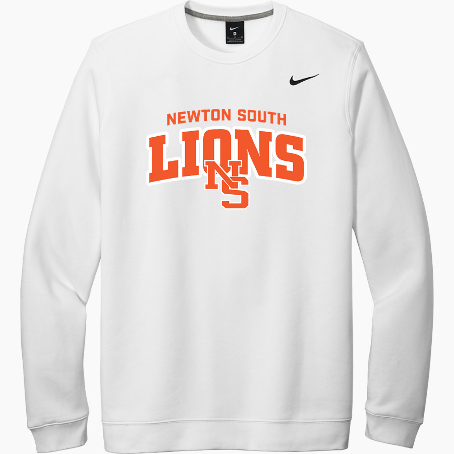 NEWTON SOUTH HIGH SCHOOL LIONS <span class="pdp-name-mascot">NEWTON SOUTH LIONS</span> Nike Men's Club Fleece Crew
