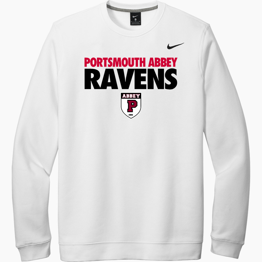 PORTSMOUTH ABBEY SCHOOL RAVENS Nike Men's Club Fleece Crew