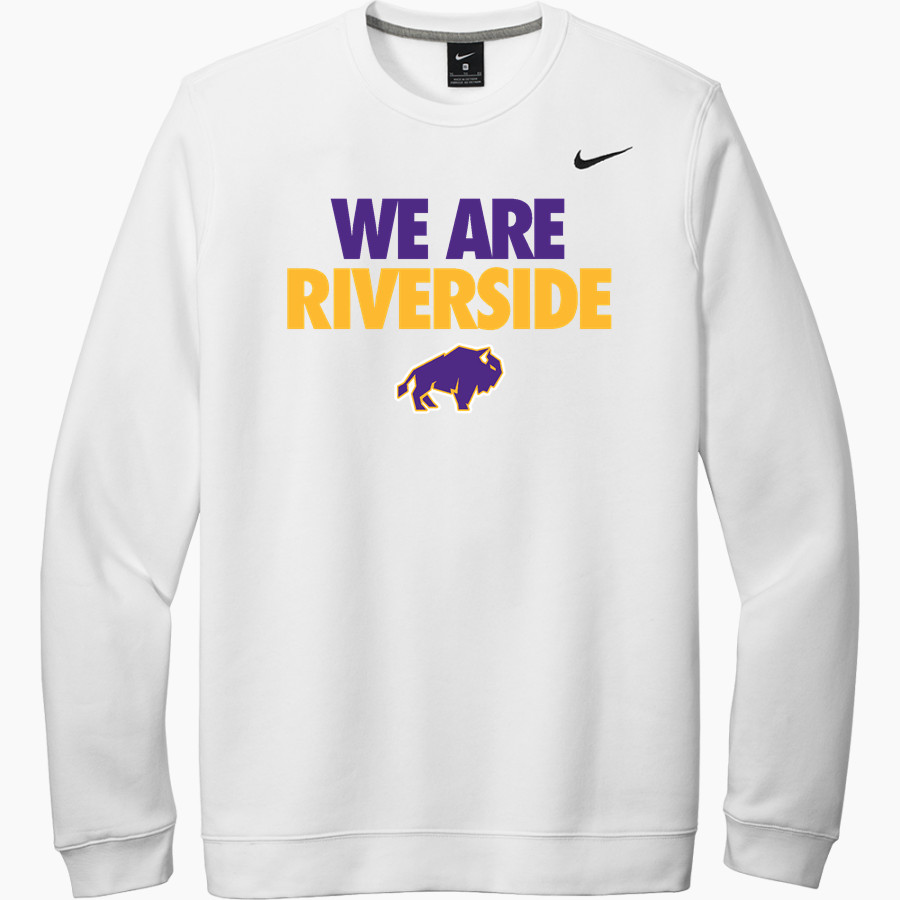 RIVERSIDE HIGH SCHOOL FRONTIERS Nike Men's Club Fleece Crew