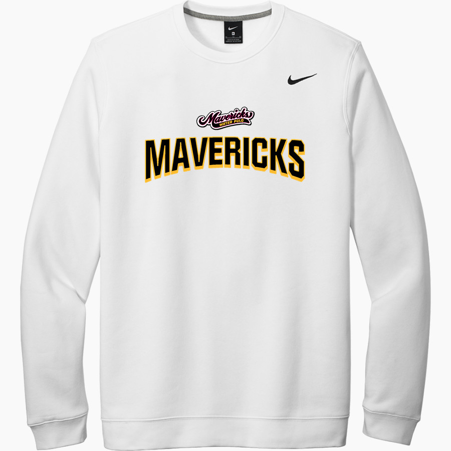 MAVERICKS WATER POLO <span class="pdp-name-mascot">NORTH TEXAS MAVERICKS WATER POLO CLUB</span> Nike Men's Club Fleece Crew