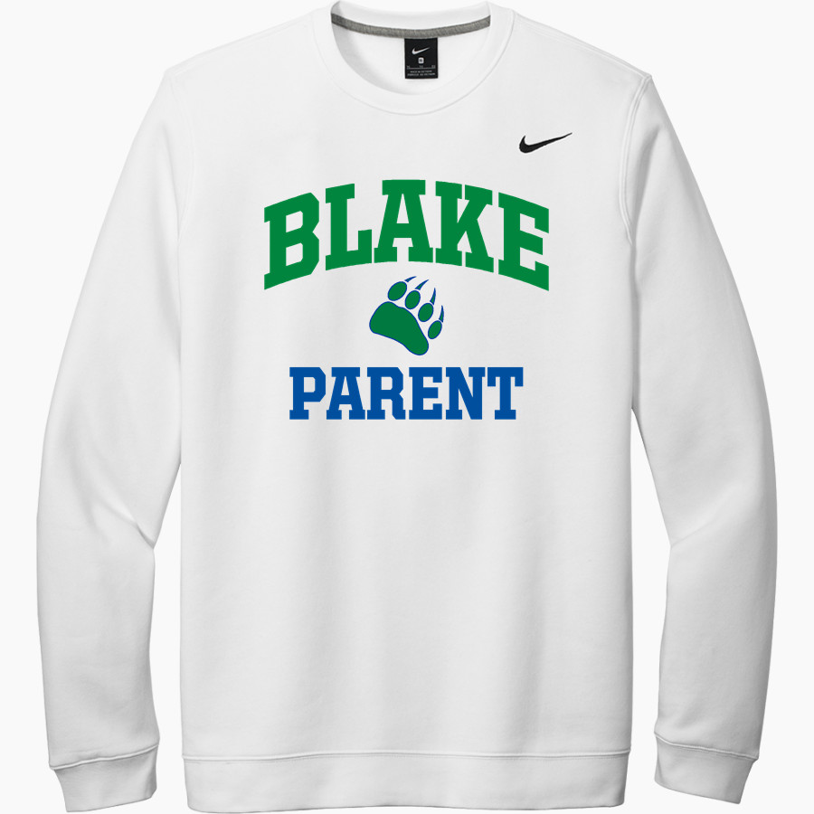 The Blake School BEARS ONLINE STORE Nike Men's Club Fleece Crew