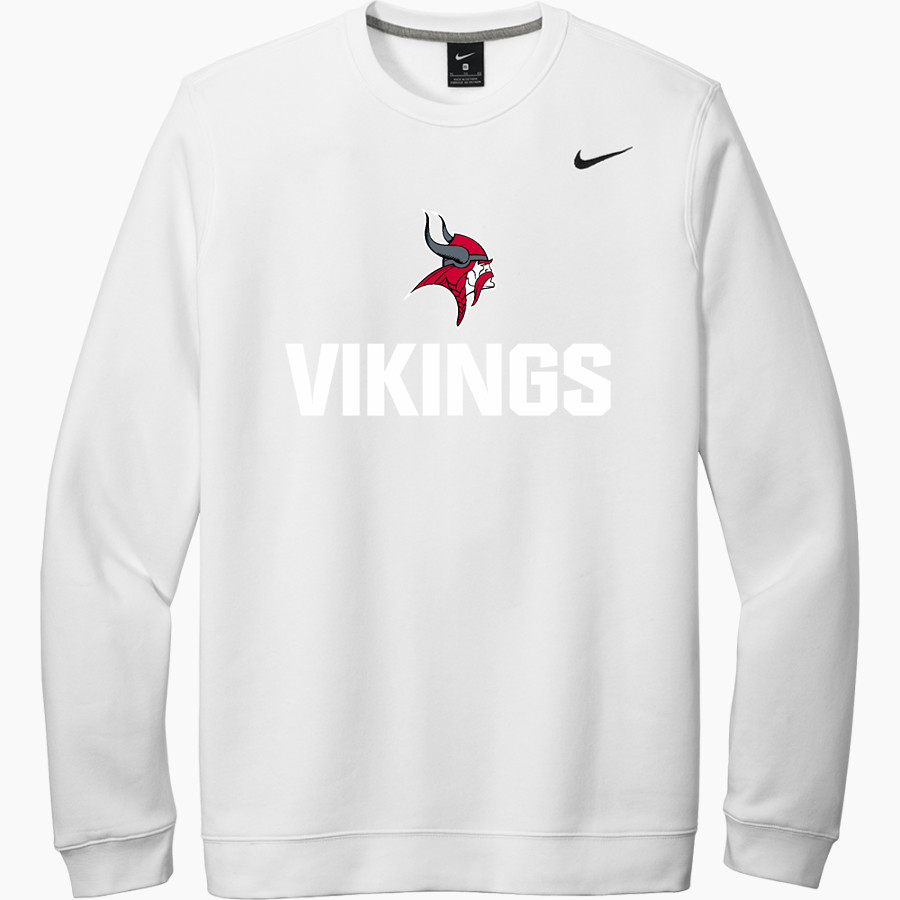 Montgomery Vikings Nike Men's Club Fleece Crew