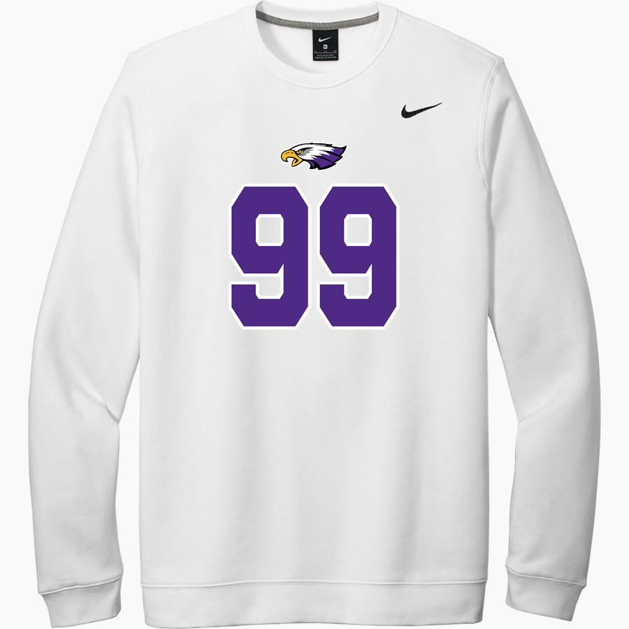 RED WING HIGH SCHOOL WINGERS <span class="pdp-name-mascot">RED WING WINGERS</span> Nike Men's Club Fleece Crew