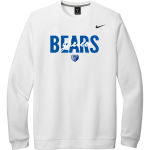 Bartram Trail Bears <span class="pdp-name-mascot">Bartram Trail Bears</span> Nike Men's Team Club Fleece Crew Front Thumbnail