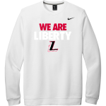 LIBERTY HIGH SCHOOL LANCERS <span class="pdp-name-mascot">LIBERTY LANCERS</span> Nike Men's Team Club Fleece Crew Front Thumbnail