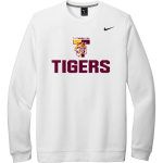 Tiverton Athletics <span class="pdp-name-mascot">Tiverton Tigers</span> Nike Men's Club Fleece Crew Front Thumbnail