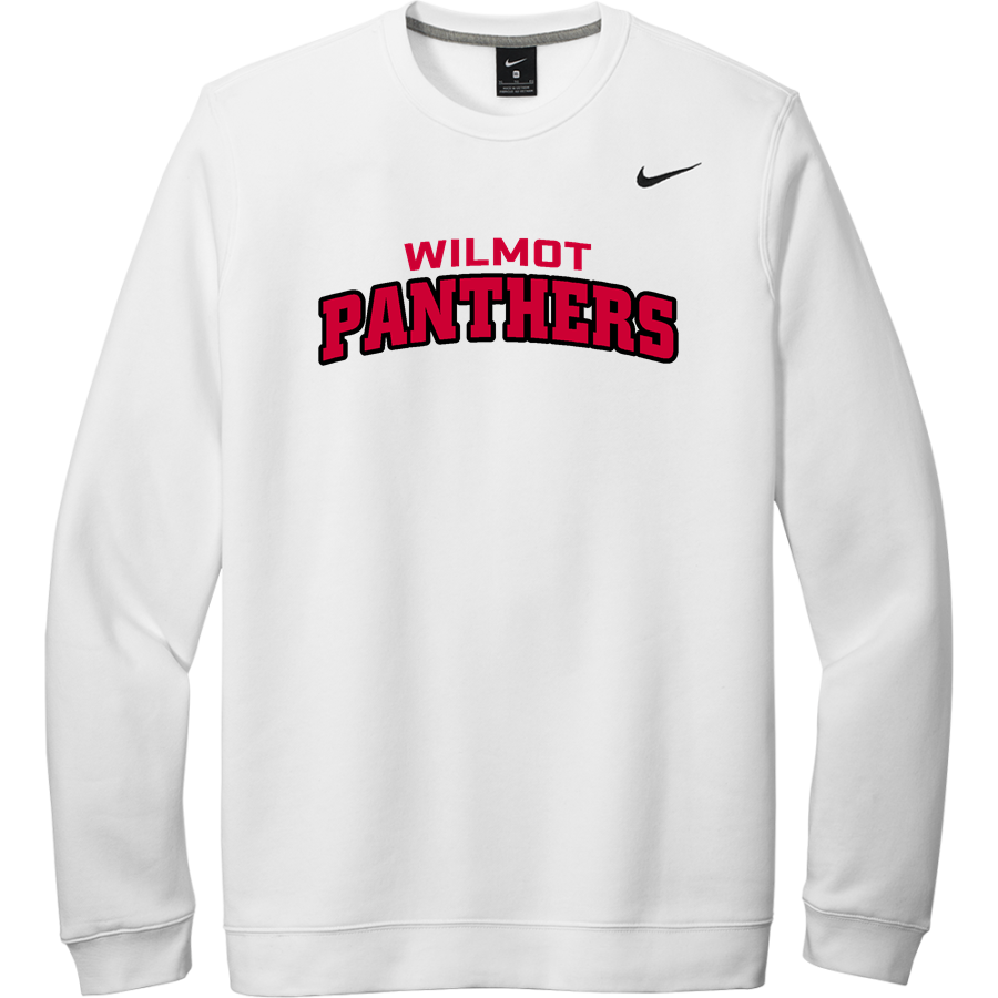 WILMOT UNION HIGH SCHOOL PANTHERS <span class="pdp-name-mascot">WILMOT PANTHERS</span> Nike Men's Team Club Fleece Crew