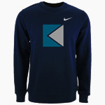 KENNY PIPE & SUPPLY Nike Men's Club Fleece Crew Front Thumbnail