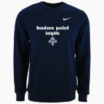 Traders Point Knights <span class="pdp-name-mascot">Traders Point KnightS</span> Nike Men's Club Fleece Crew Front Thumbnail
