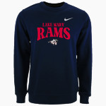 Lake Mary Rams <span class="pdp-name-mascot">Lake Mary Rams</span> Nike Men's Club Fleece Crew Front Thumbnail