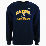 Elm Creek Buffaloes <span class="pdp-name-mascot">Elm Creek Buffaloes</span> Nike Men's Club Fleece Crew Front Thumbnail