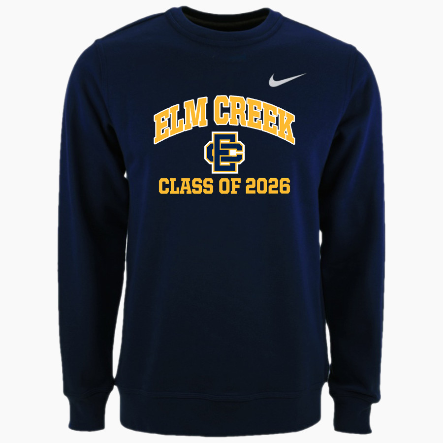 Elm Creek Buffaloes <span class="pdp-name-mascot">Elm Creek Buffaloes</span> Nike Men's Club Fleece Crew