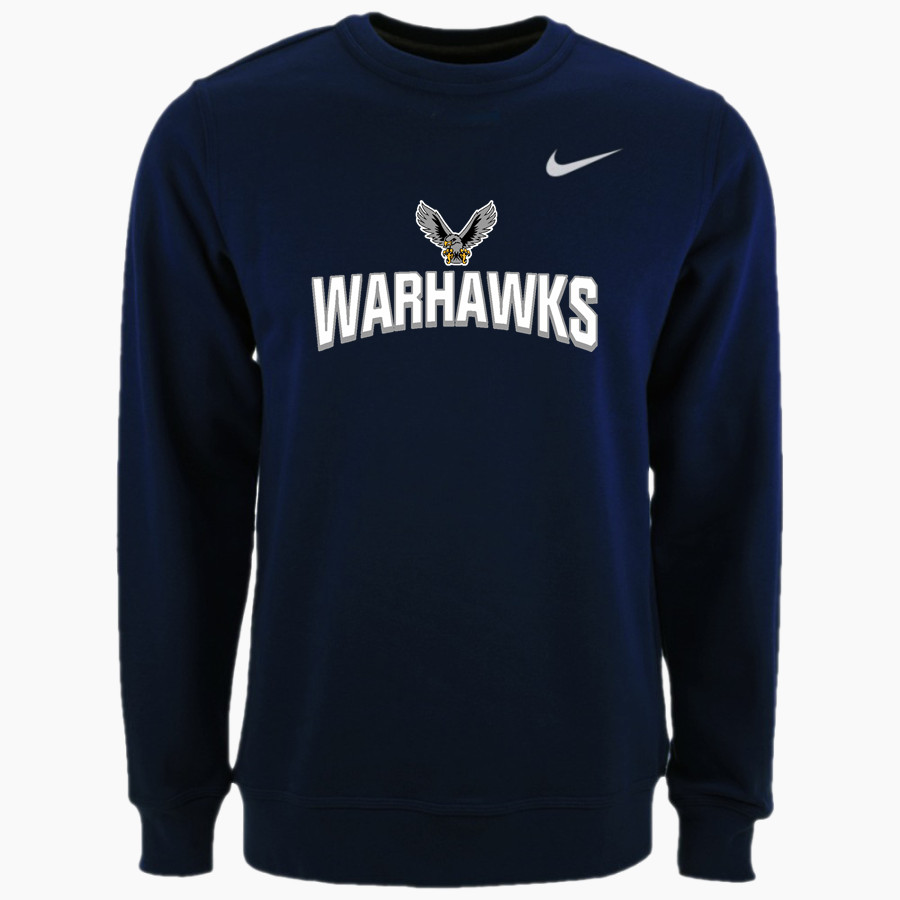 MADISON HIGH SCHOOL WARHAWKS Nike Men's Club Fleece Crew