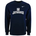 Annie Fisher Montessori Jayhawks <span class="pdp-name-mascot">Annie Fisher Montessori Magnet School Jayhawks</span> Nike Men's Club Fleece Crew Front Thumbnail