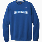 Palmerton Area Blue Bombers Nike Men's Club Fleece Crew Front Thumbnail
