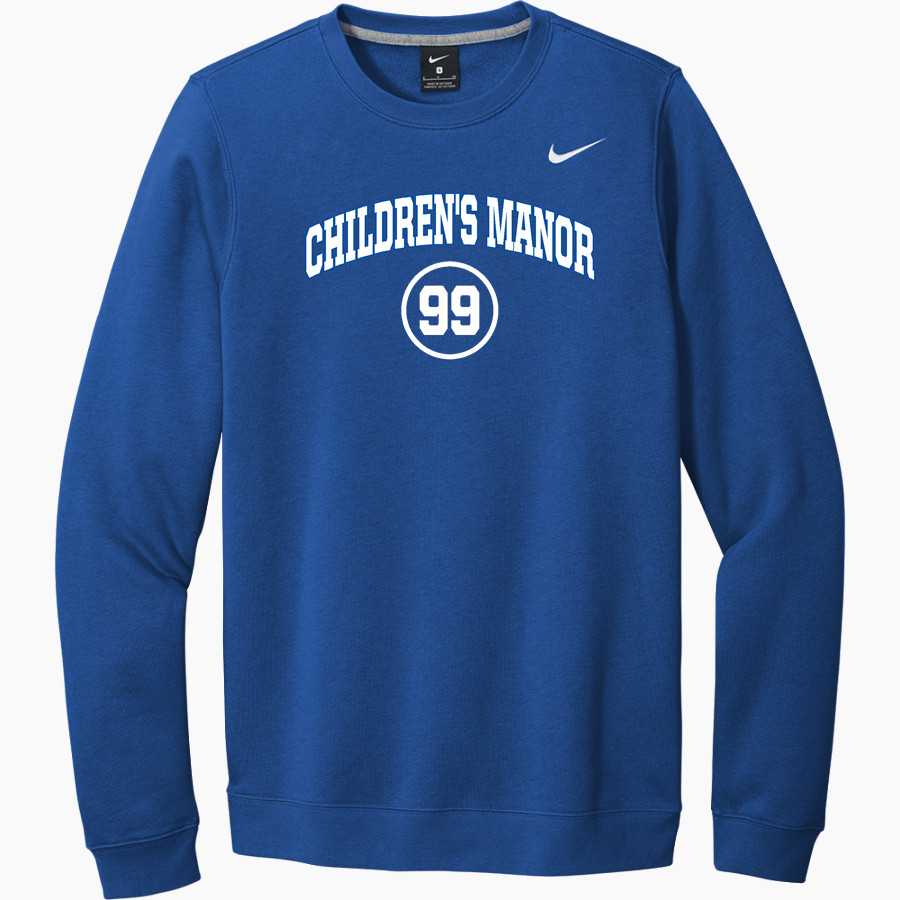 Children's Manor Children's Manor <span class="pdp-name-mascot">Children's Manor & Magnet Montessori Schools</span> Nike Men's Club Fleece Crew