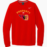 GLENDALE HIGH SCHOOL CARDINALS <span class="pdp-name-mascot">GLENDALE CARDINALS</span> Nike Men's Club Fleece Crew Front Thumbnail