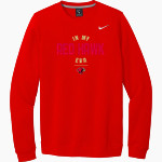 ATHENS HIGH SCHOOL RED HAWKS <span class="pdp-name-mascot">ATHENS RED HAWKS</span> Nike Men's Club Fleece Crew Front Thumbnail