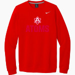 ANNANDALE HIGH SCHOOL ATOMS <span class="pdp-name-mascot">ANNANDALE ATOMS</span> Nike Men's Club Fleece Crew Front Thumbnail