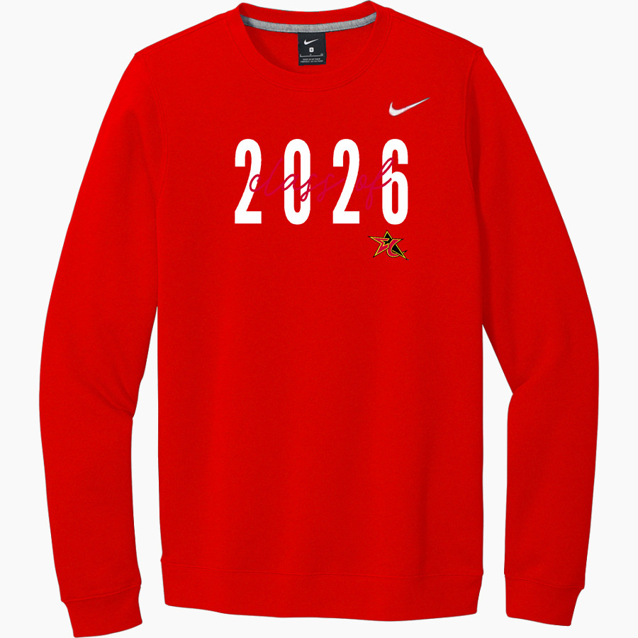 Elite Cheer Online Store <span class="pdp-name-mascot">Elite Cheer</span> Nike Men's Club Fleece Crew