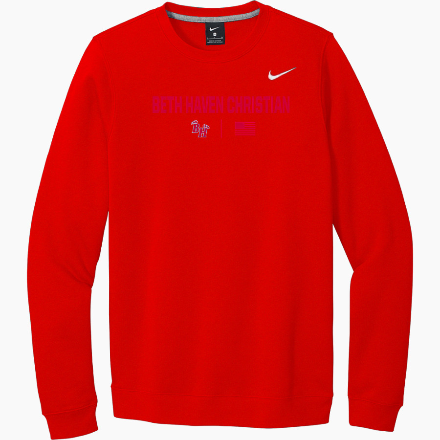 BETH HAVEN CHRISTIAN School Online Apparel Store Nike Men's Club Fleece Crew